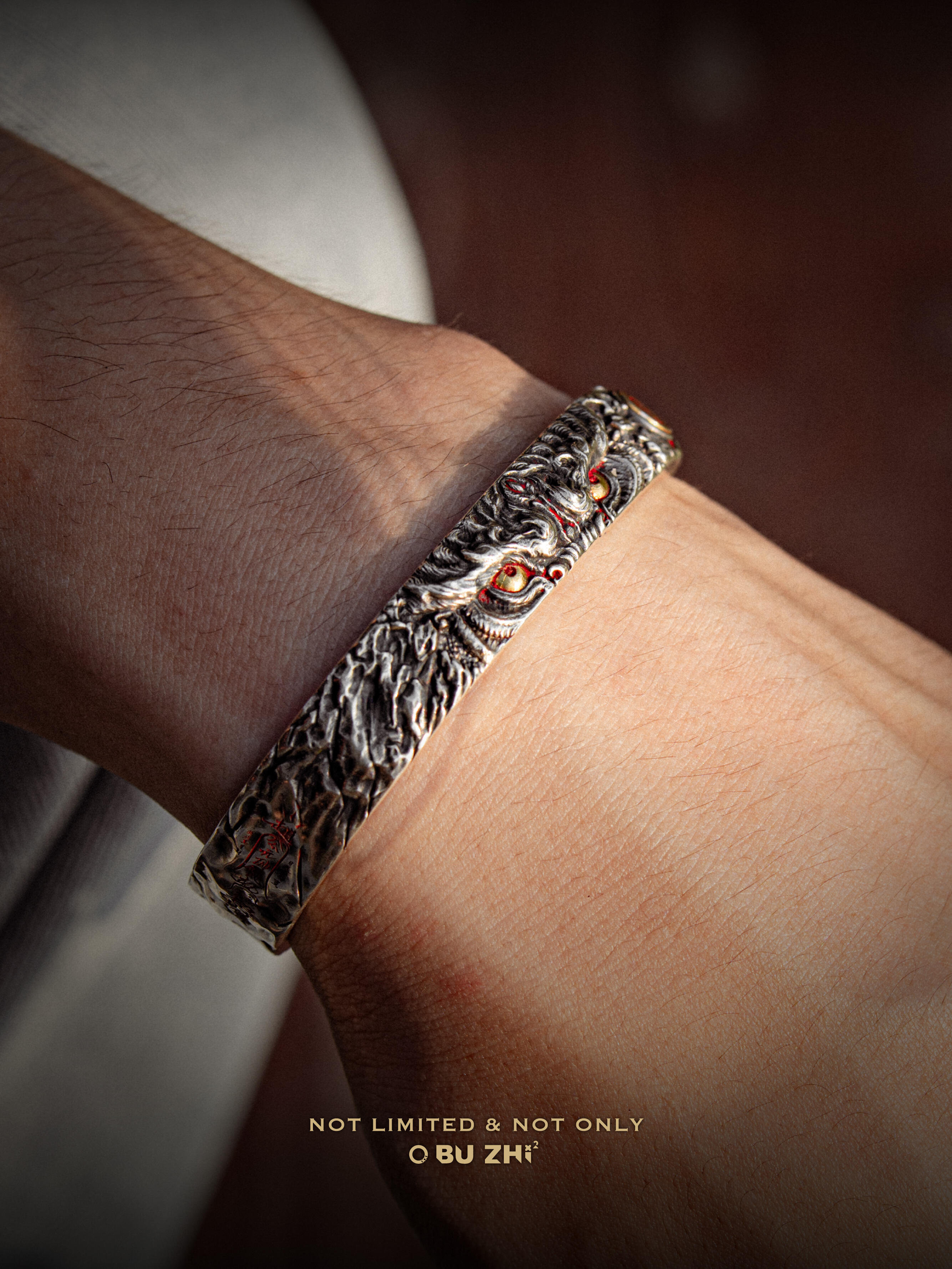 Black Tiger (Buddhist Guardian) Bangle